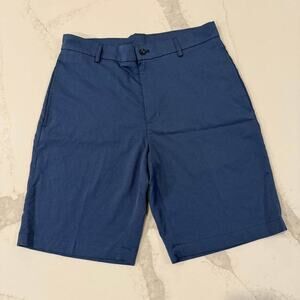 Walter Hagen Flat Front Chino Golf Shorts Men’s Size 32 Blue Performance Summer